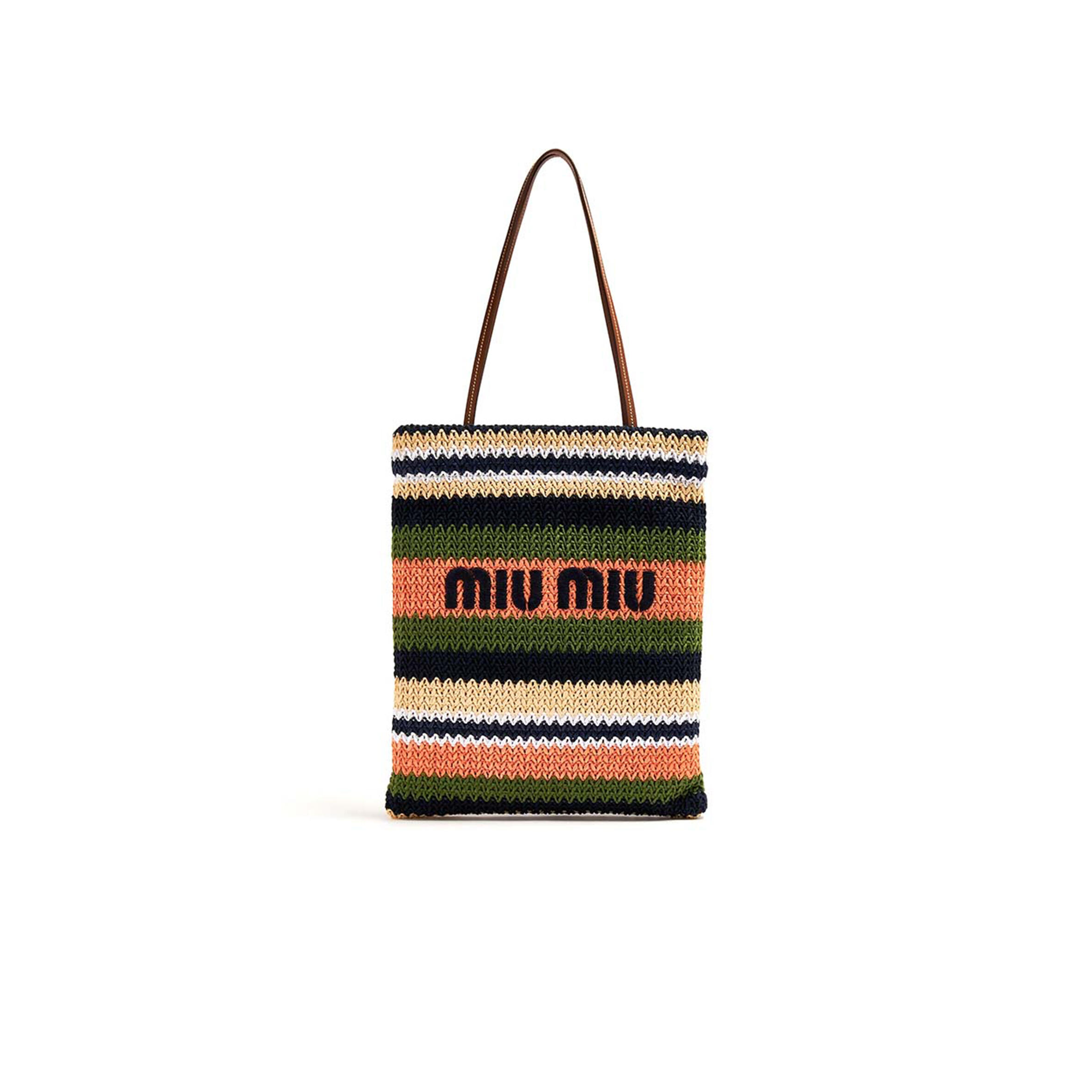 MIU MIU CROCHET TOTE BAG 5BG248 (38*30cm)